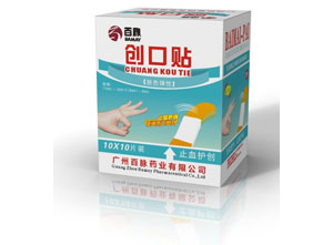 百脉肤色弹性创可贴10片*10袋 