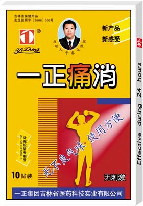 点击放大 一正痛消贴膏 一正痛消贴膏