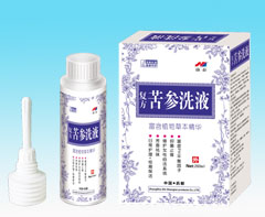 点击放大 苦参洗液