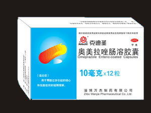 点击放大 奥美拉唑肠溶胶囊