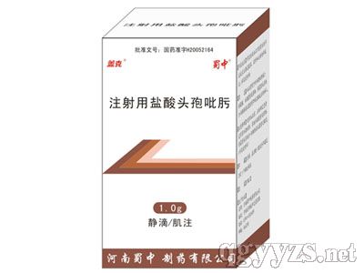 注射用盐酸头孢吡肟 注射用盐酸头孢吡肟
