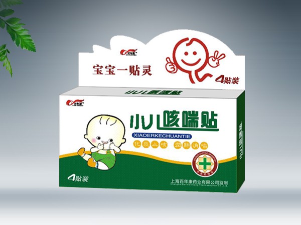 点击放大 小儿咳喘贴