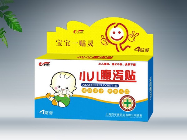 点击放大 小儿腹泻贴