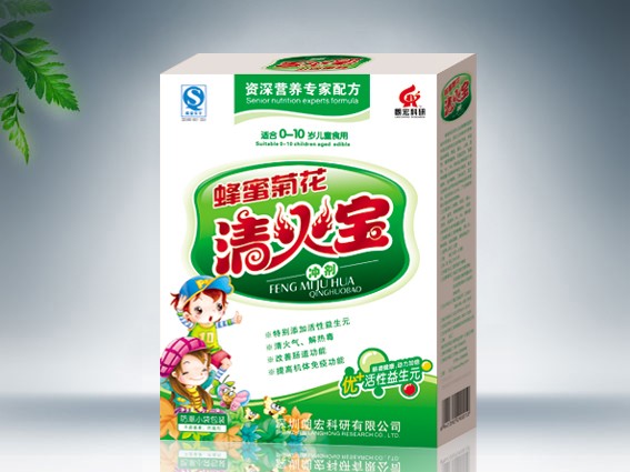 点击放大 蜂蜜菊花清火宝冲剂
