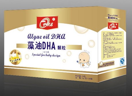 点击放大 千拜儿牌藻油DHA颗粒