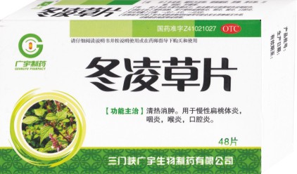 点击放大 冬凌草片
