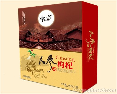 点击放大 人参枸杞 保健酒