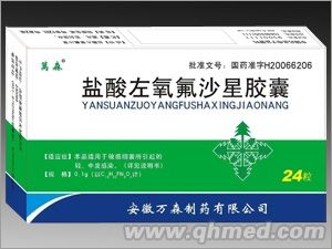 盐酸左氧氟沙星胶囊 