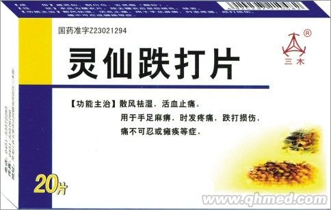 灵仙跌打片 