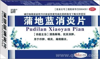 蒲地蓝消炎片 