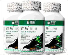 点击放大 国庆正品折扣促销喜瑞首乌黑豆草本胶囊