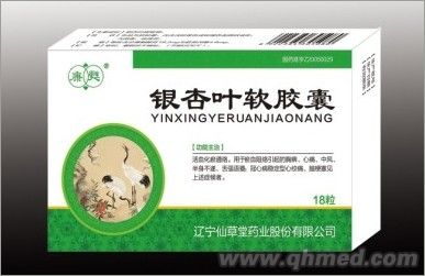 银杏叶软胶囊 