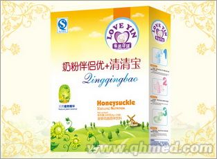 点击放大 奶粉伴侣优+清清宝