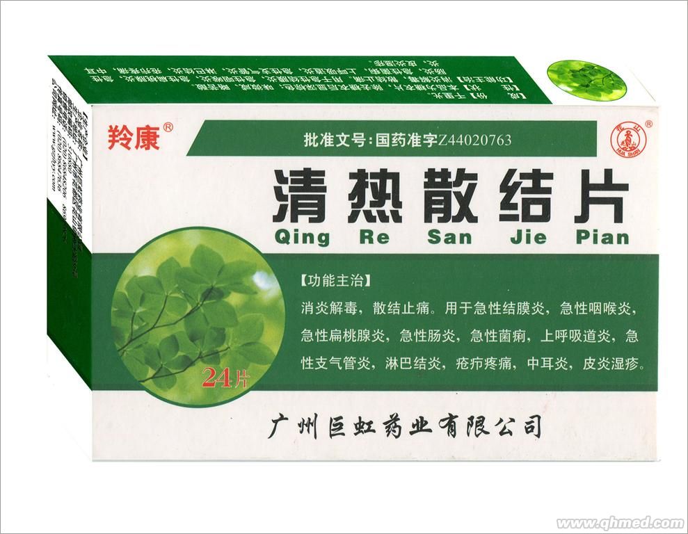 清热散结片 