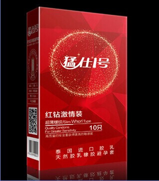 点击放大 猛仕1号红钻激情装避孕套 给你更多自信 大胆去爱 性爱生活现在开始