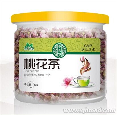 点击放大 桃花茶