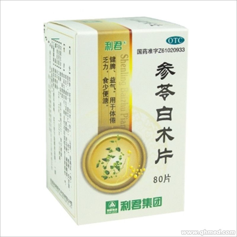 参苓白术片 