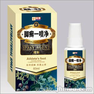 点击放大 脚癣一喷净喷剂