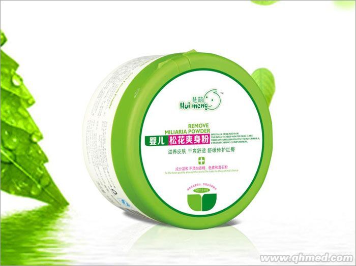 点击放大 婴儿松花爽身粉