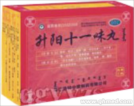 点击放大 升阳十一味丸
