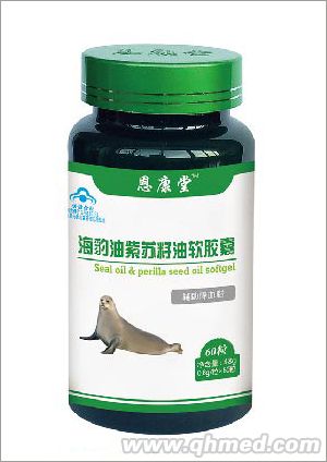 海豹油紫苏籽油软胶囊 