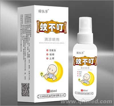 苗依草蚊不叮清凉喷剂 