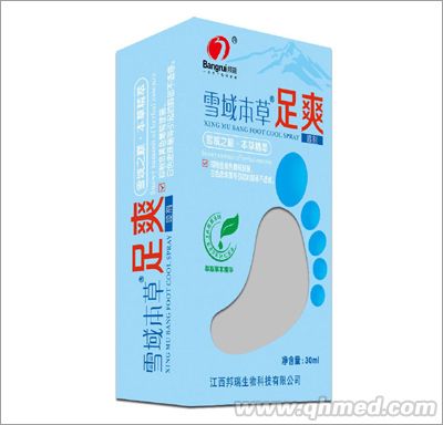 雪域本草足爽喷剂 