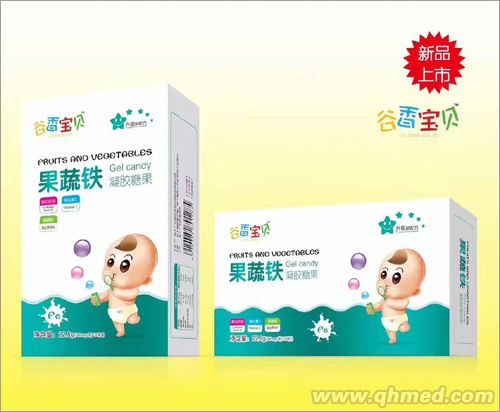 果蔬铁凝胶糖果 