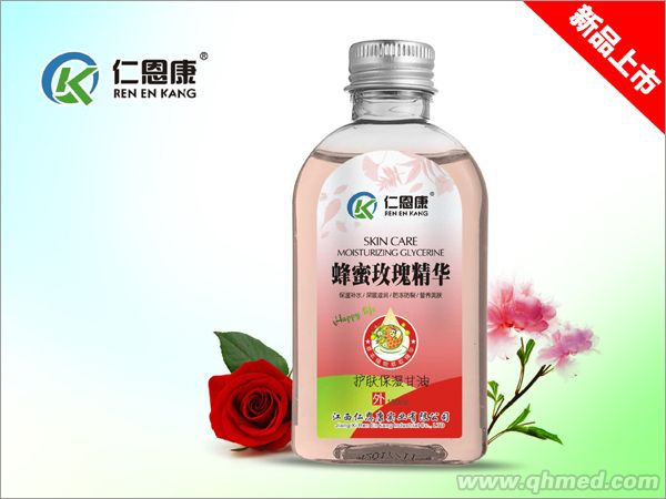 蜂蜜玫瑰精华甘油 