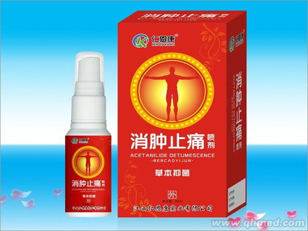 消肿止痛 