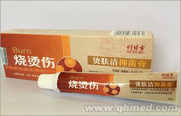 点击放大 时博士牌 烧烫伤膏 时博士牌 烫肤洁抑菌膏