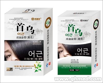 点击放大 首乌(焗油染膏) 黑发更自然