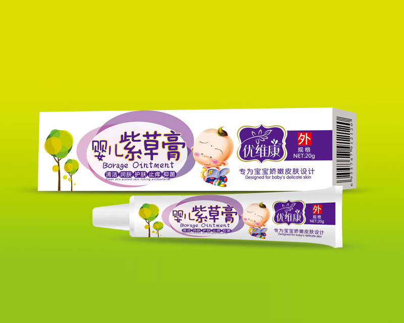 点击放大 婴儿紫草膏