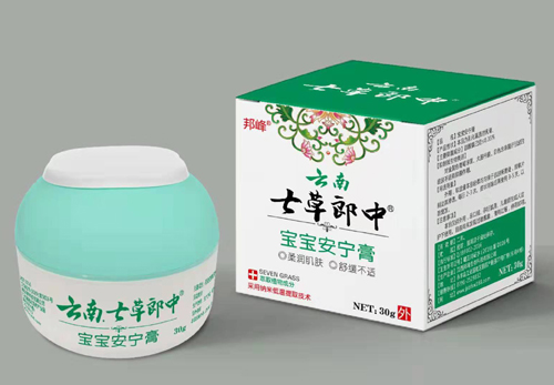点击放大 七草郎中宝宝安宁膏