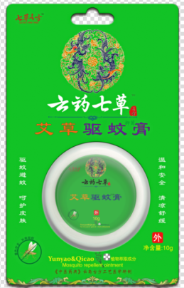 点击放大 云药七草-艾草驱蚊膏
