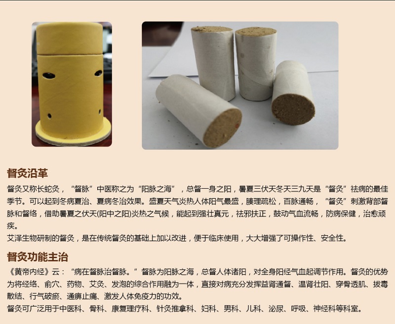 点击放大 灸疗装置 督灸