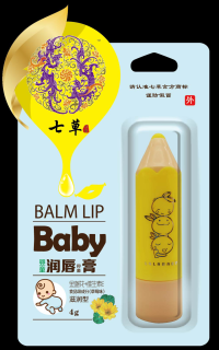云药七草-婴童金盏花唇膏 
