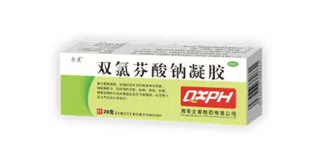 点击放大 双氯芬酸钠凝胶