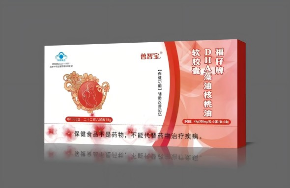 福仔牌 DHA藻油核桃油软胶囊